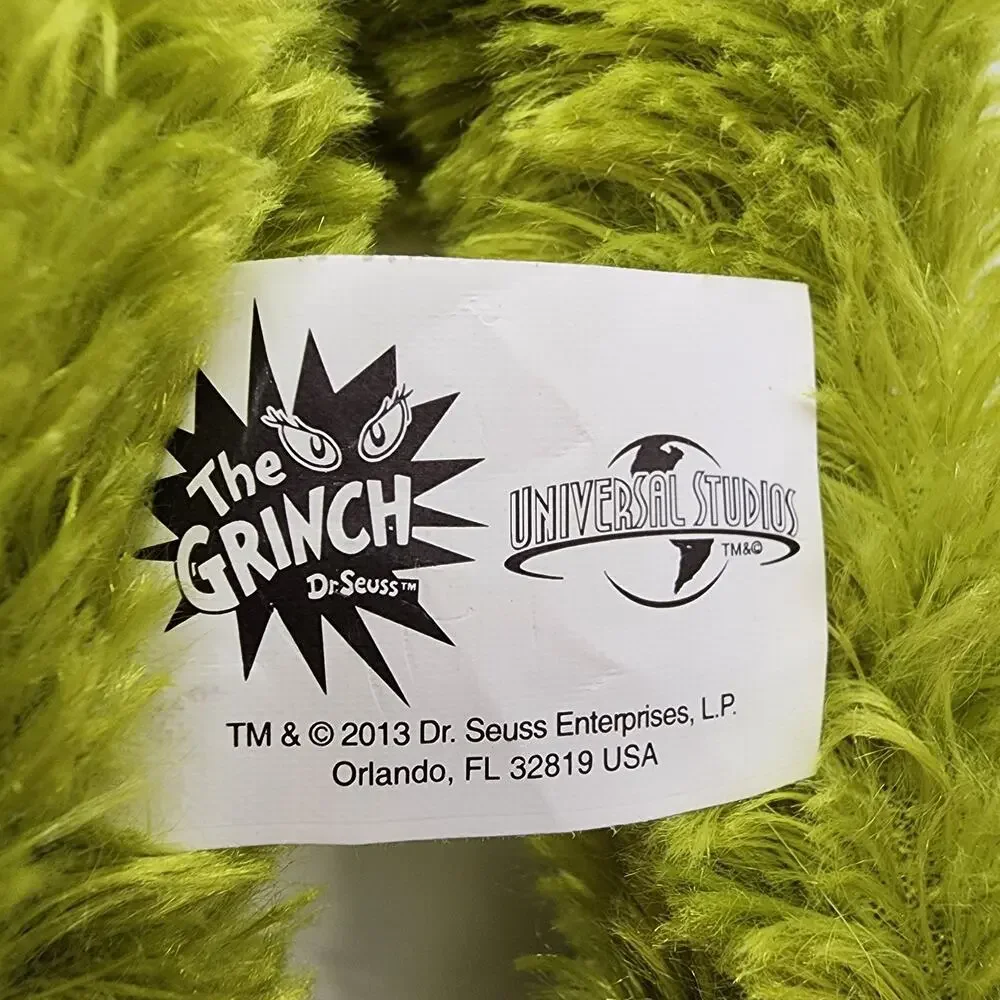 Universal Studios Grinch Plush Stuffed Toy 19